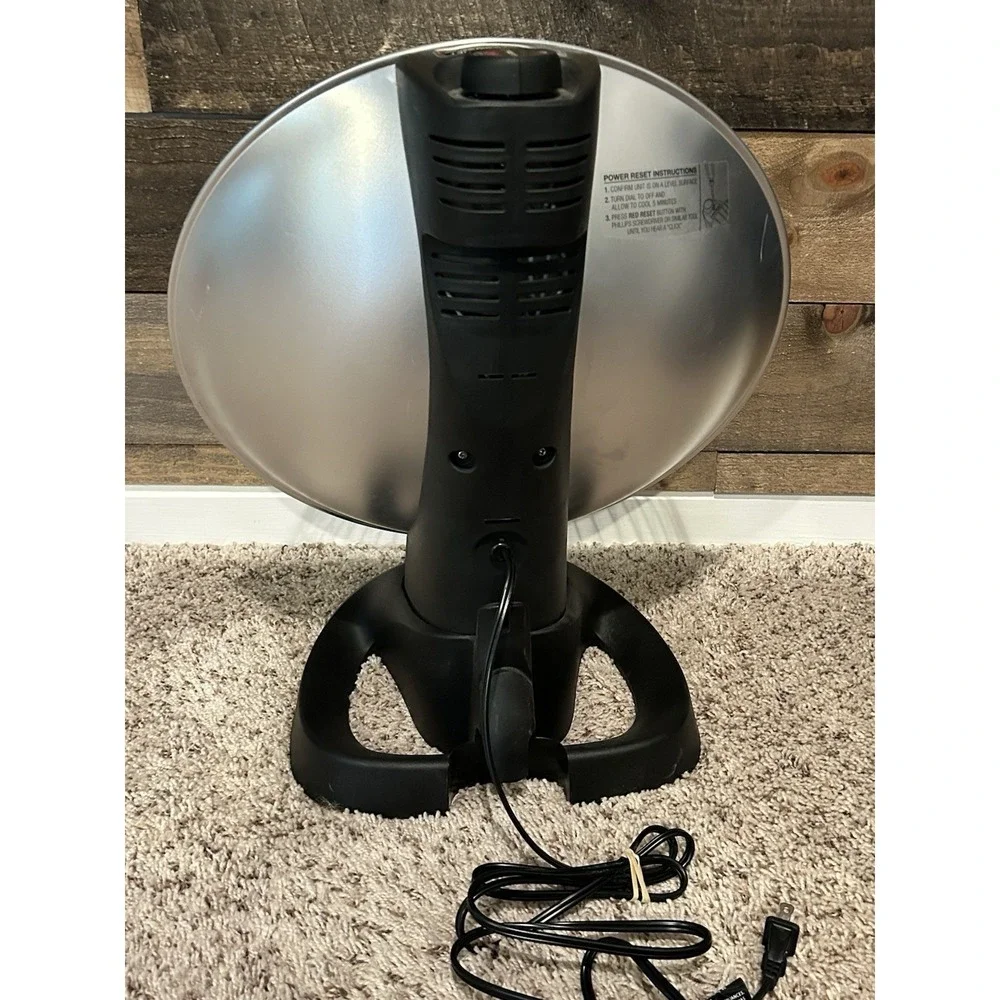 Presto Heat Dish Parabolic Electric Heater 1000W 120V 0792601